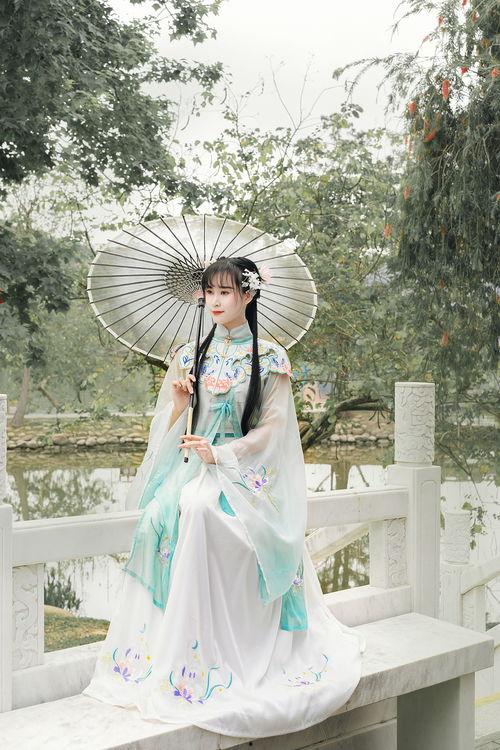 汉服模特吃瓜视频大全,一场视觉与文化的盛宴